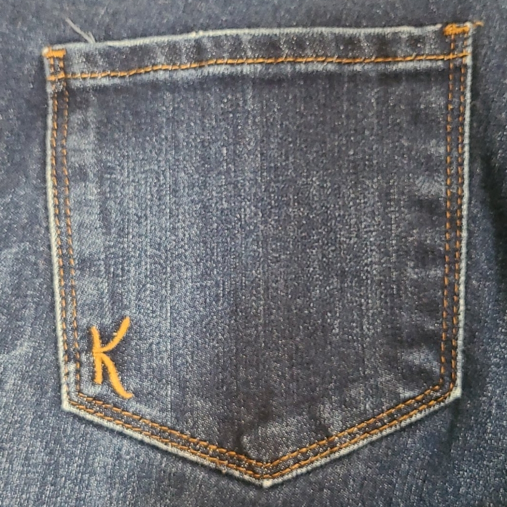KUT from the Kloth Emma Ankle Straight Leg Jeans - 6 - Picture 7 of 10
